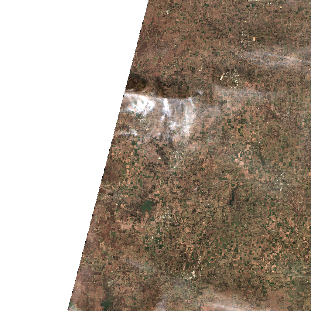 Satellite imagery for Active Fire Complex (53 detections, 772 MW FRP)