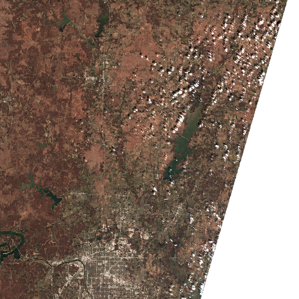 Satellite imagery for Active Fire Complex (50 detections, 720 MW FRP)
