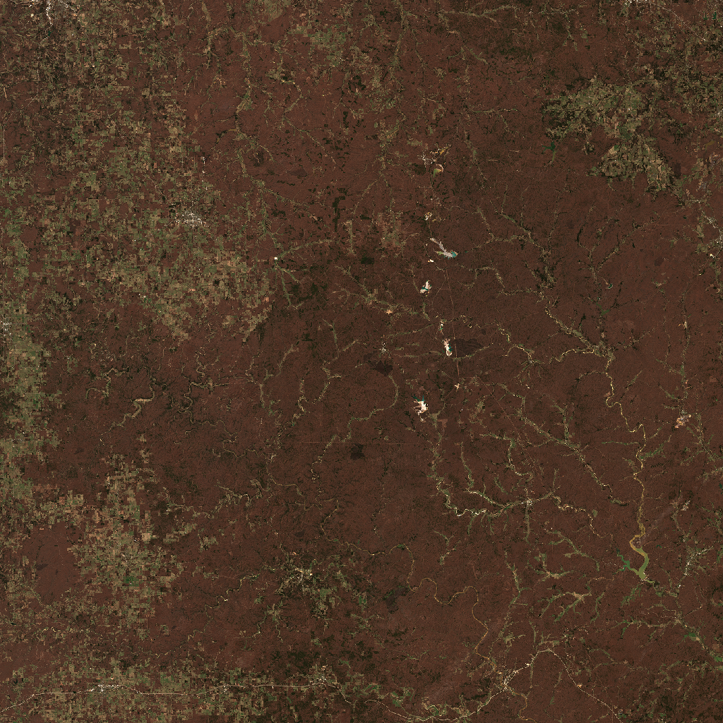 Satellite imagery for Butcher Hollow Block 1 RX Prescribed Fire, Reynolds, Missouri